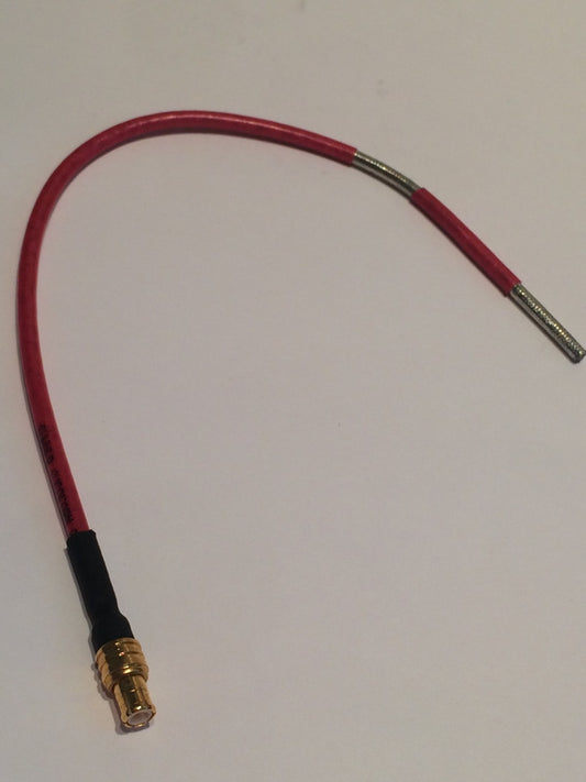 MCX STRAIGHT PLUG TO OPEN END SUCOFORM SEMI-RIGID CABLE 18CM fd5g36