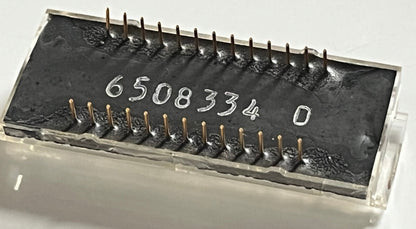 VINTAGE HP HDSP-6508 8 DIGIT RETRO BUBBLE LED DISPLAY MODULE fcb28.4