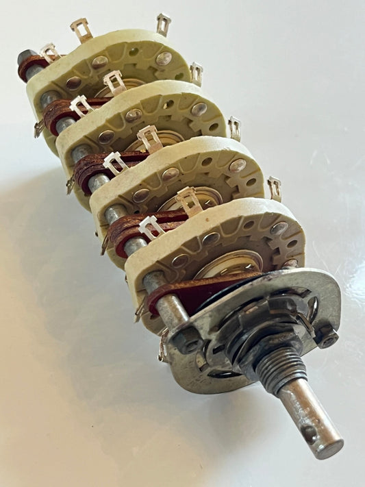 8 POLE 3 WAY CERAMIC ROTARY SWITCH MILITARY SPECIFICATION fbf2C