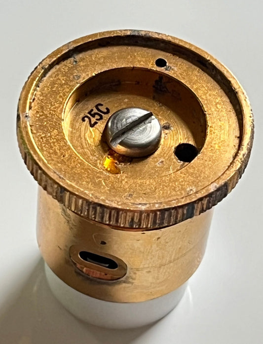 BIRD 25C PLUG IN ELEMENT SLUG 0 - 25 WATTS 100-250 MHz THRULINE 43 fcb20.48