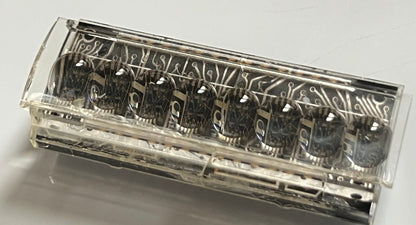 VINTAGE HP HDSP-6508 8 DIGIT RETRO BUBBLE LED DISPLAY MODULE fcb28.4