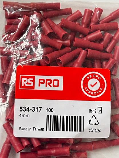INSULATED CRIMP TERMINALS BEST RS QUALITY ALL TYPES PACKS OF 100 CHEAP fcb22