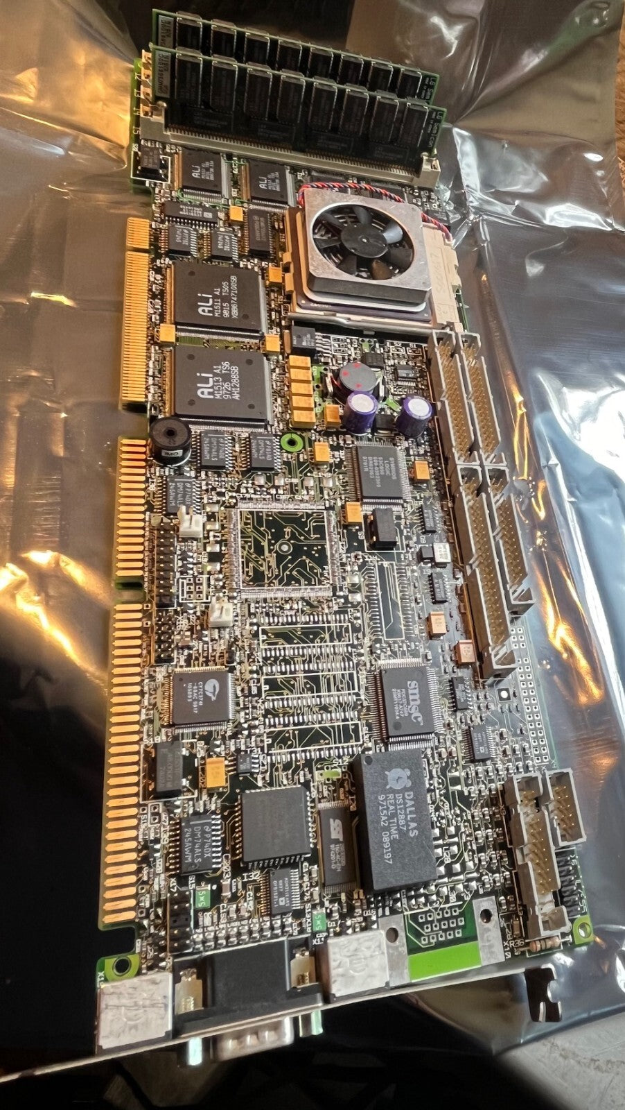 MICROBUS MAT-840 ISA SINGLE BOARD COMPUTER SBC AMD K6-2/300AFR fd3f*