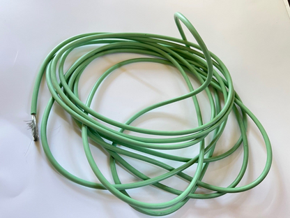 4m LENGTH OF THICK SUPER FLEXIBLE SILICON WIRE 12AWG GREEN ad1*29