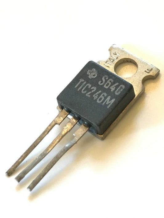 ORIGINAL VINTAGE TEXAS TIC246M TO220 16A 600V TRIAC SCR (x1) UK STOCK fd7d49