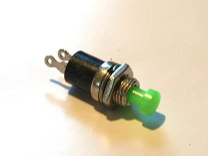 MINI PANEL MOUNT PUSH SWITCH PUSH TO MAKE ALL COLOURS (x1) faa13B