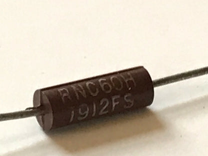 DALE RNC60H1912FS 19.1K 1% 0.25W MILITARY GRADE LOW NOISE RESISTOR x5 fd7d77