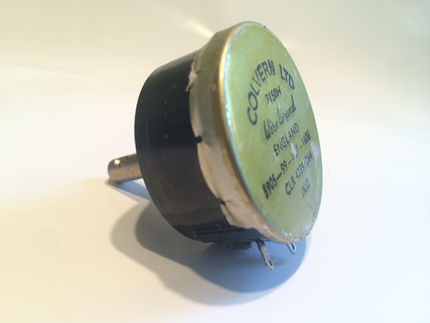 COLVERN 1K OHM 4 WATT WIRE WOUND VINTAGE POTENTIOMETER CLR4239/264 fd3a8