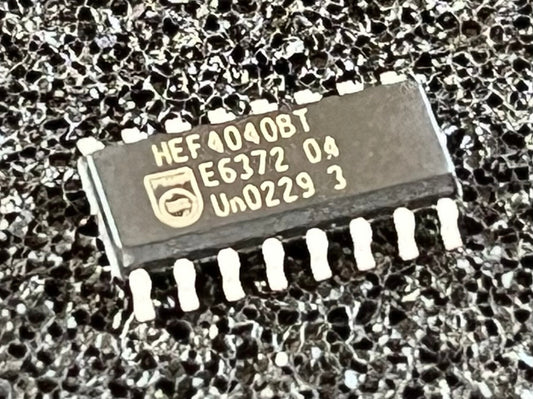 HEF4040BT ORIGINAL PHILIPS RIPPLE COUNTER SURFACE MOUNT UK STOCK x1 fba39.53