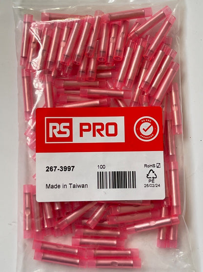 INSULATED CRIMP TERMINALS BEST RS QUALITY ALL TYPES PACKS OF 100 CHEAP fcb22