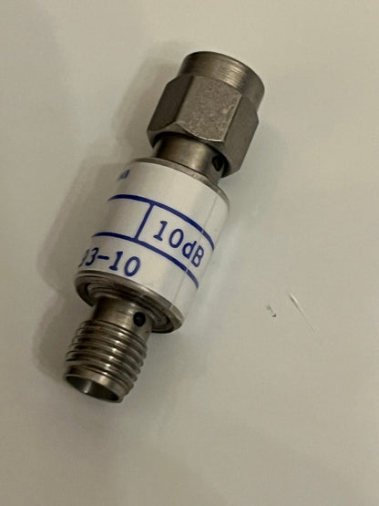 MACOM 2082-6193-10 PRECISION 10dB 2W 18GHz SMA ATTENUATOR fba10a65