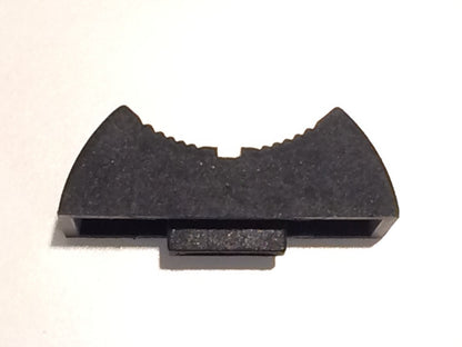 VINTAGE BLACK SLIDE CONTROL KNOB LOW PROFILE 13mm WIDE 6mm SHAFT fd3k13