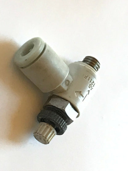 SMC AS1211F SERIES SPEED FLOW CONTROLLER ELBOW CONNECTOR 5/32 4mm fd5e28