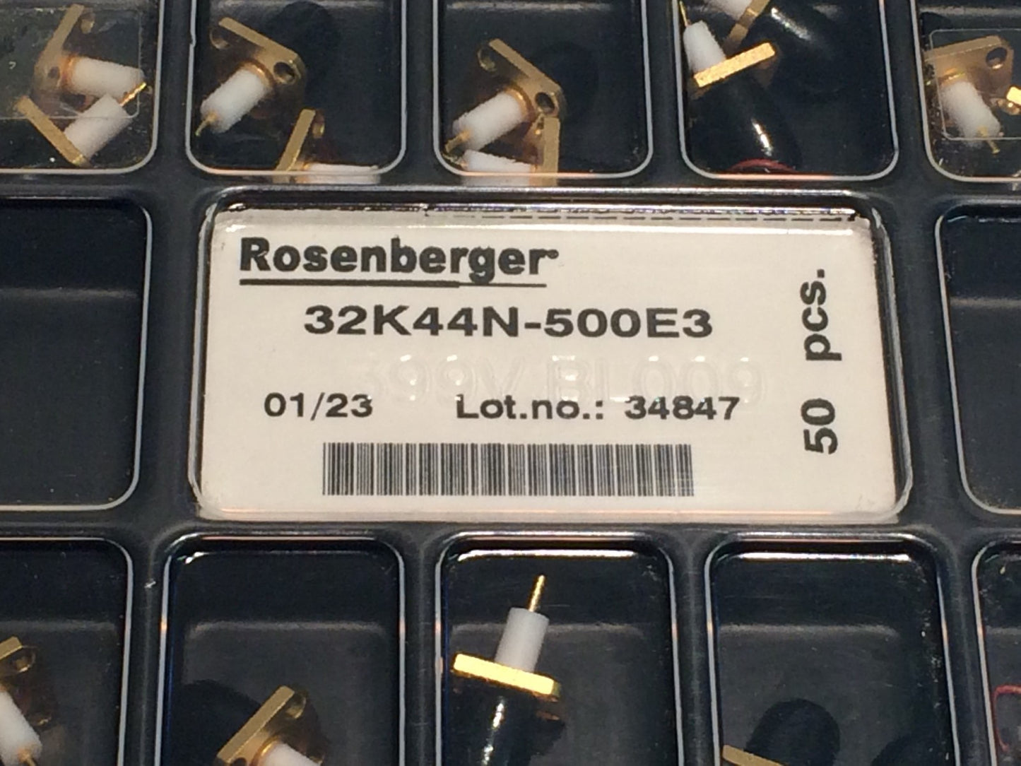 ROSENBERGER 32K44N TOP SPEC. MICROWAVE SMA PANEL FEMALE CONNECTOR fd6h18