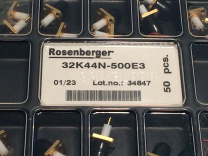 ROSENBERGER 32K44N TOP SPEC. MICROWAVE SMA PANEL FEMALE CONNECTOR fd6h18