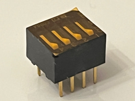 ALCO 4 WAY DIP DIL SWITCH x1 GDR04 FBA10A8