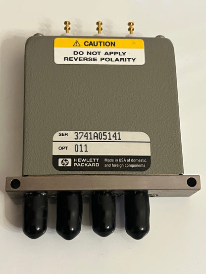 HP 33312B OPT011 5V 4 PORT COAXIAL RELAY SWITCH, 18GHz 1W FD5C4