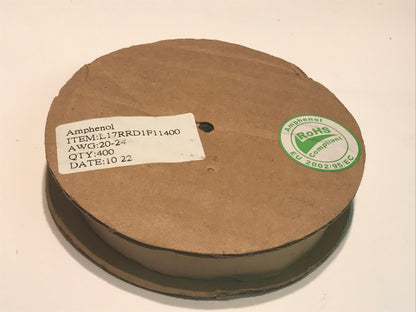 AMPHENOL L17RRD1F11400 FEMALE CRIMP CONTACTS x400 ac1b24