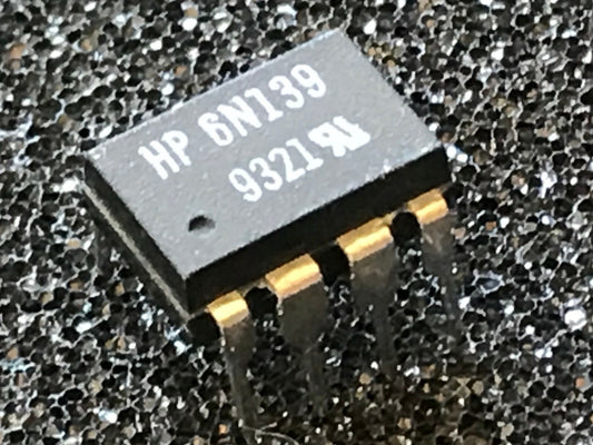 HP 6N139 HIGH SPEED DARLINGTON OPTO COUPLER 8 PIN DIL PACKAGE (x1) fd6d98