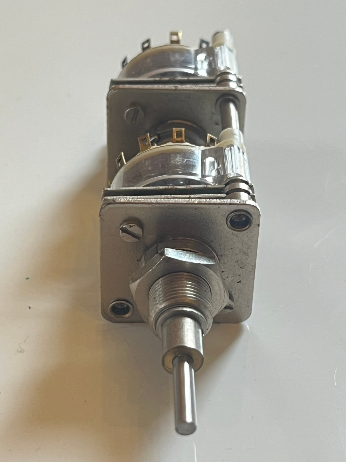 DUAL 10 WAY & 12 WAY 1 POLE 2 GANG CONCENTRIC ROTARY SWITCH AUDIO fcb20.4