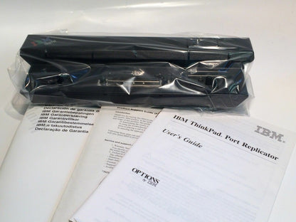 NEW IBM THINKPAD PORT REPLICATOR DOCKING STATION 02K8667 FOR A20 R32 R40 ad3~10