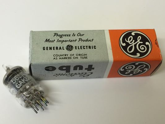 5654 6AK5W GENERAL ELECTRIC TUBE MILITARY SPEC VALVE ad2L22