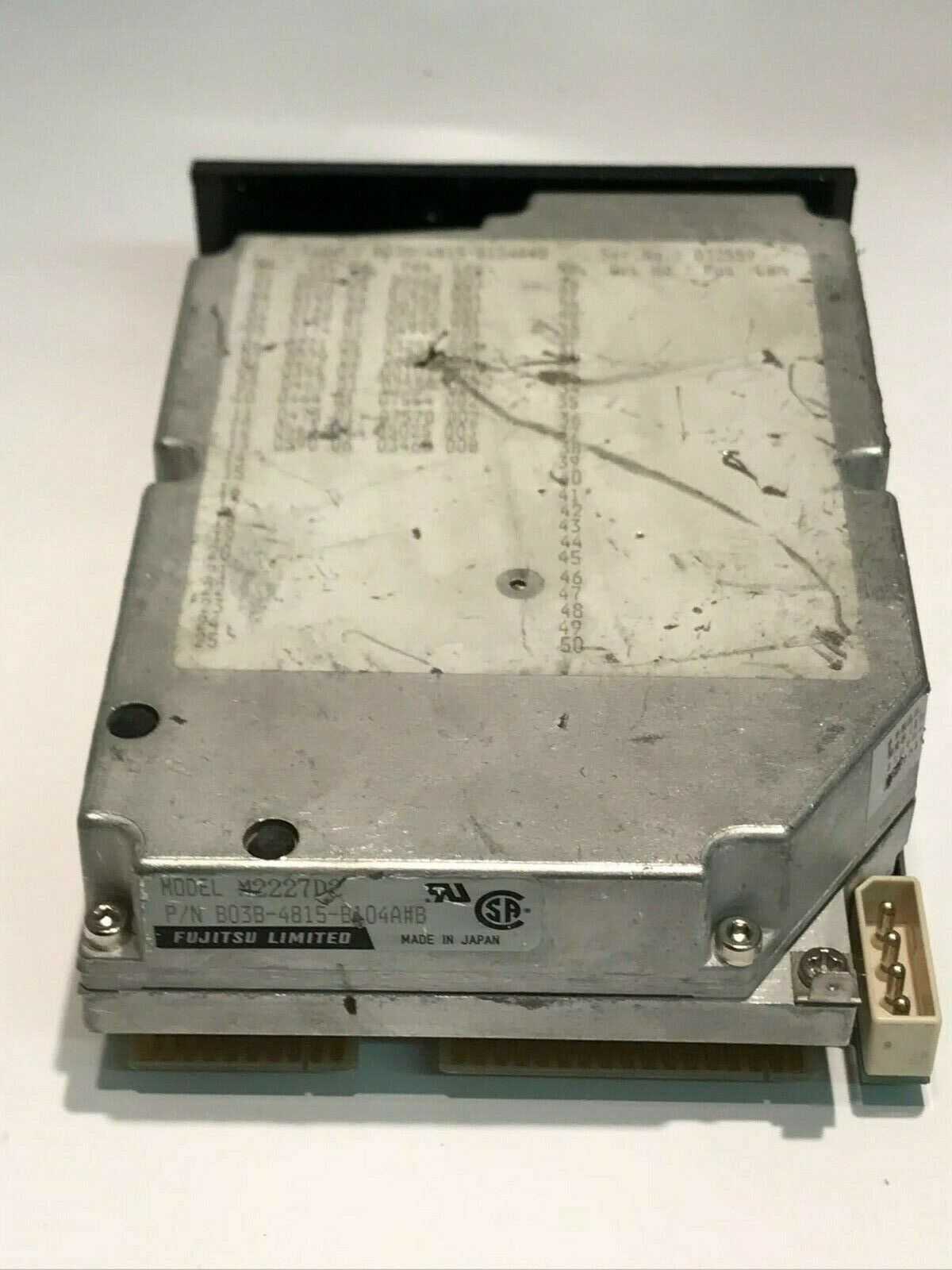 FUJITSU M2227D2 43MB ST506 MFM VINTAGE HARD DRIVE aa5ic6