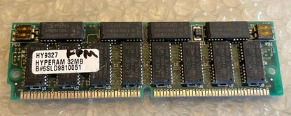 HY9327 32MB 72 PIN 60NS FAST PAGE MODE PARITY FPM SIMM (x1) fd1A46