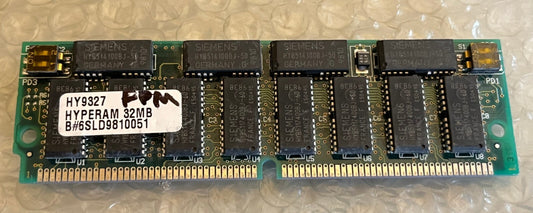 HY9327 32MB 72 PIN 60NS FAST PAGE MODE PARITY FPM SIMM (x1) fd1A46