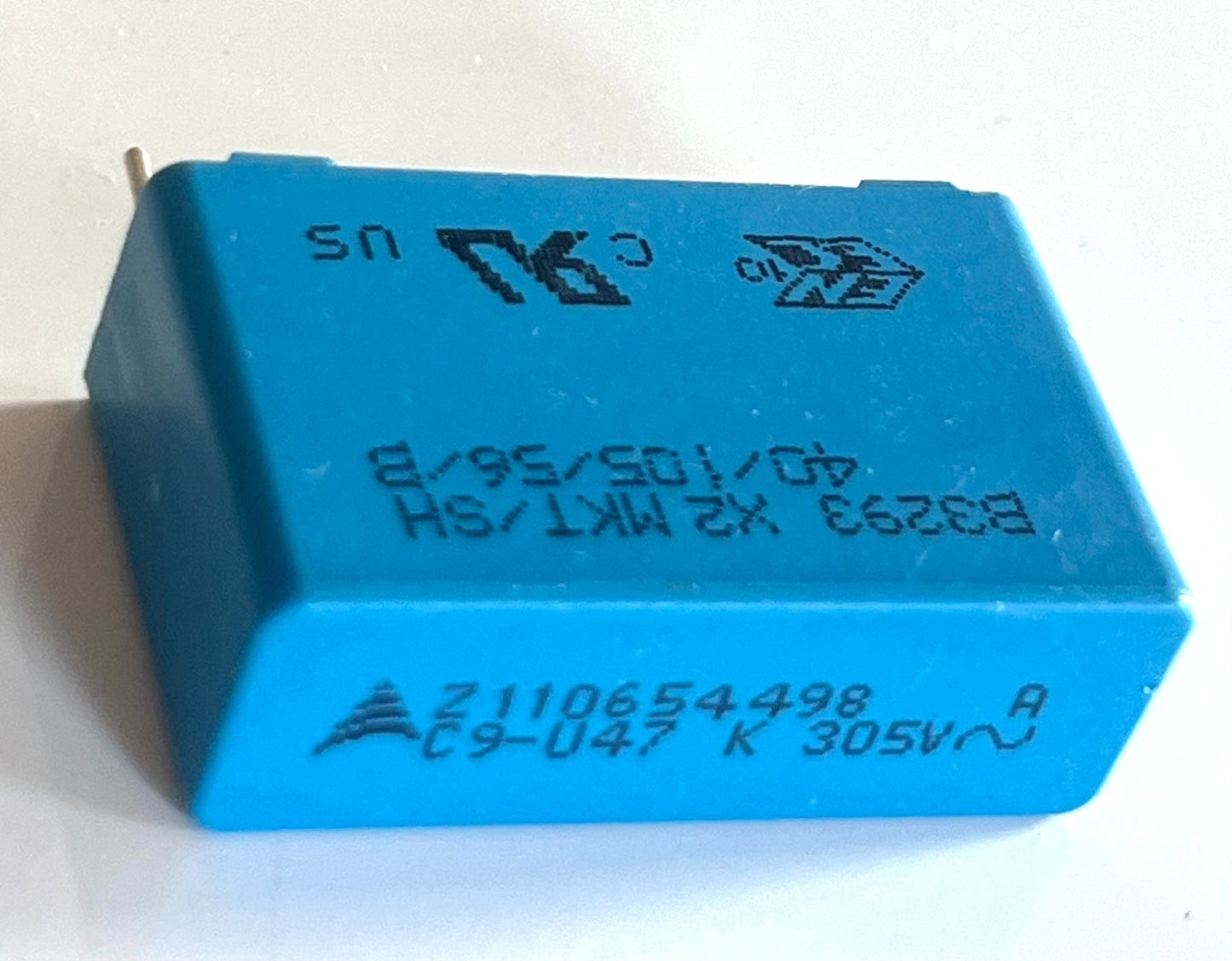 470nF .47uF u47K 305V X2 RATED POLYESTER MKT CAPACITOR (X1) EPCOS fca12.11