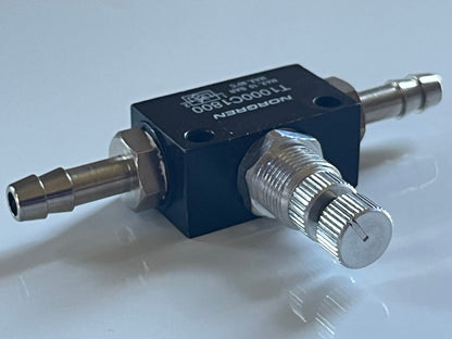 NORGREN T1000C1800 FLOW REGULATOR CONTROL VALVE WITH PIPE INLETS ad1m1
