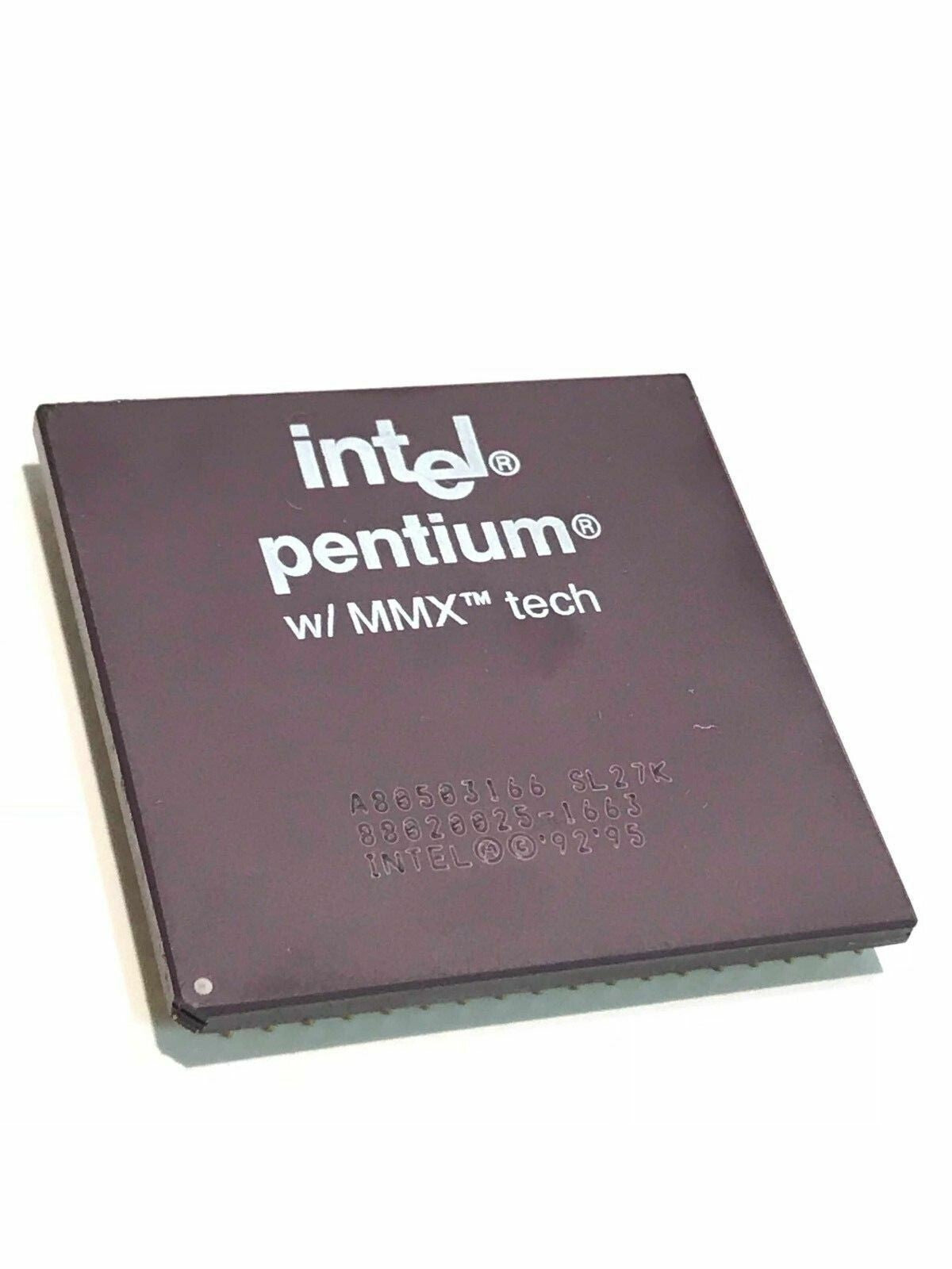 INTEL A80503166 SL27K / 2.8V COLLECTIBLE PENTIUM PROCESSOR fba10a79