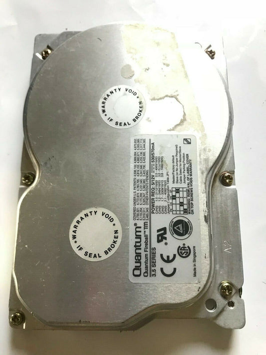 QUANTUM FIREBALL 1280AT TM12A012 REV01-D 1.2GB IDE HARD DRIVE aa4ac12