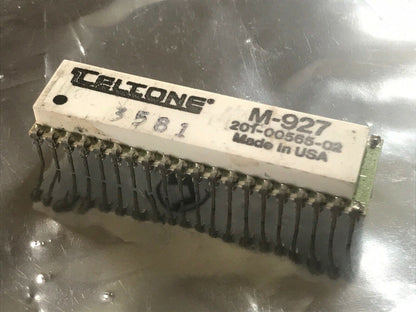 M-927 TELTONE COLLECTORS VINTAGE IC WHITE CERAMIC EARLY HYBRID CHIP FCB16.1