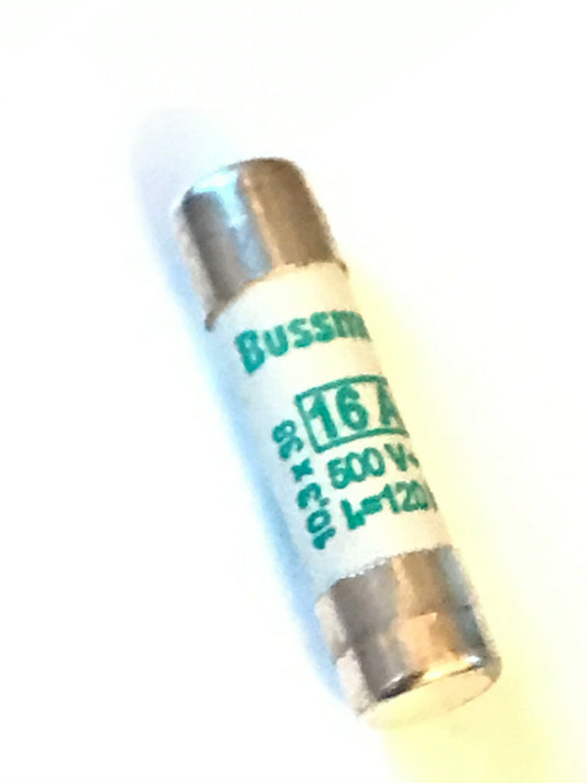 BUSSMANN C10M16 aM 16A FUSE SIZE 10 X 38 (X1 FUSE) faa12T