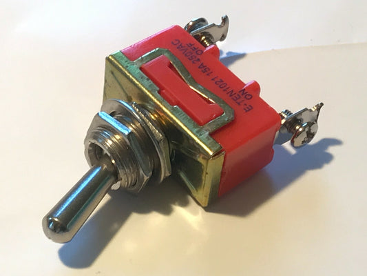 ON - OFF 2 POSITION TOGGLE SWITCH 15A 250V WITH SCREW TERMINALS ad1F7
