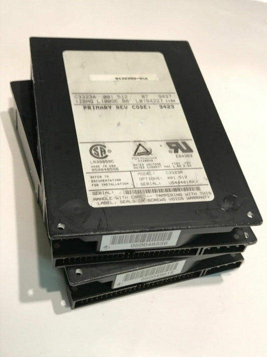 HP C3323A 001-512 3423 SCSI 50 Pin 1GB HARD DRIVE ac1b27