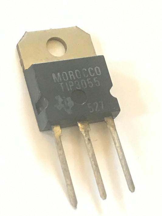 ORIGINAL VINTAGE TEXAS TIP3055 TOP-3 NPN 15A 70V (x1) UK STOCK fd7d50