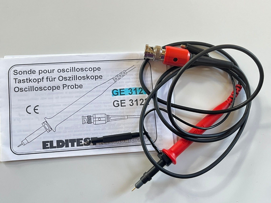 ELDITEST GE3121 PASSIVE OSCILLOSCOPE PROBE 100MHz X100 2kV AD1M16