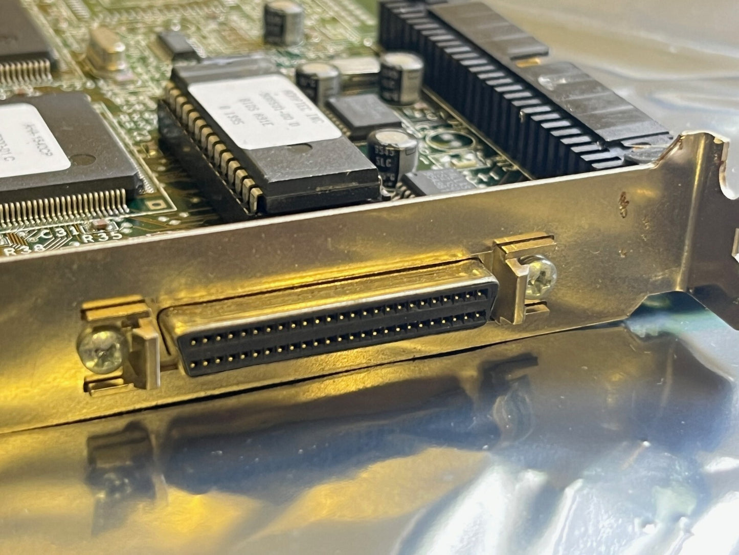ADAPTEC AHA-1540CP ISA 50 PIN SCSI SCSI-1 CONTROLLER CARD ae1w15