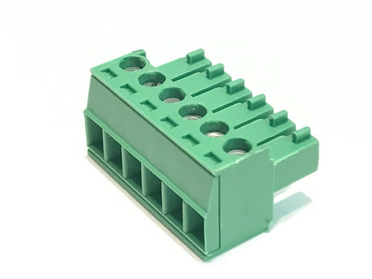 6 WAY PCB FEMALE CONNECTOR 3.81.mm PITCH EUROCLAMP SH06-3,81 ad1P51A