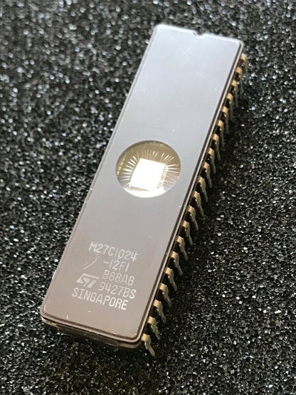 ST M27C1024-12F1 1MB 40 PIN EPROM UK STOCK x1 fd6d80
