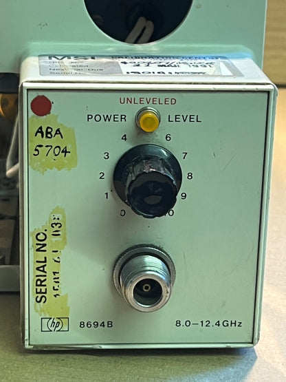 HP 8694B 8.0 - 12.4 GHz Sweep Oscillator RF Plug In fce1e