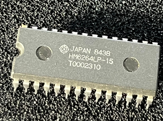 HM6264LP-15 HITACHI 8K X 8 SRAM MEMORY IC UK STOCK (x1) fcb20.18