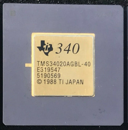 ORIGINAL TEXAS INST TMS34020AGBL-40 GRAPHICS CHIP UK STOCK x1 fd7d44