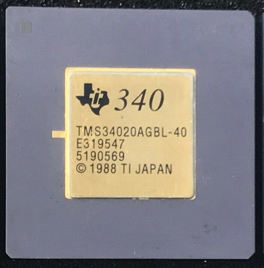 ORIGINAL TEXAS INST TMS34020AGBL-40 GRAPHICS CHIP UK STOCK x1 fd7d44