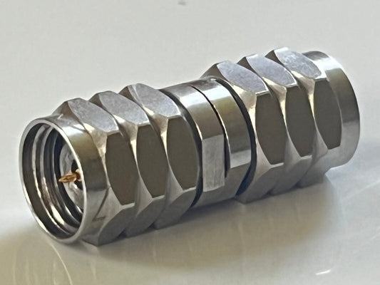 1.85MM MALE - 1.85MM MALE RF MICROWAVE 67GHZ ADAPTER PREMIUM QUALITY AE1W93