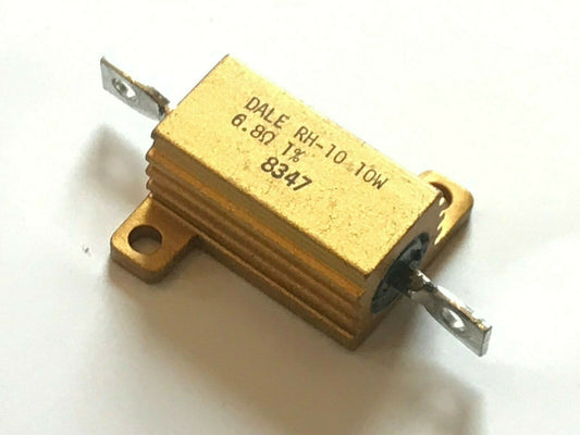 DALE RH-10 6.8 OHM 1% 12.5W METAL CLAD POWER RESISTOR MILITARY SPEC fd7d71