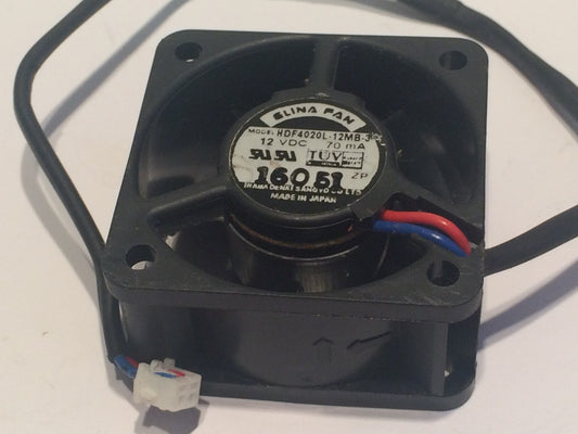 BEST QUALITY 12V 40MM MINI SIZE COOLING FAN ELINA HDF4020L-12MB-3 blb69