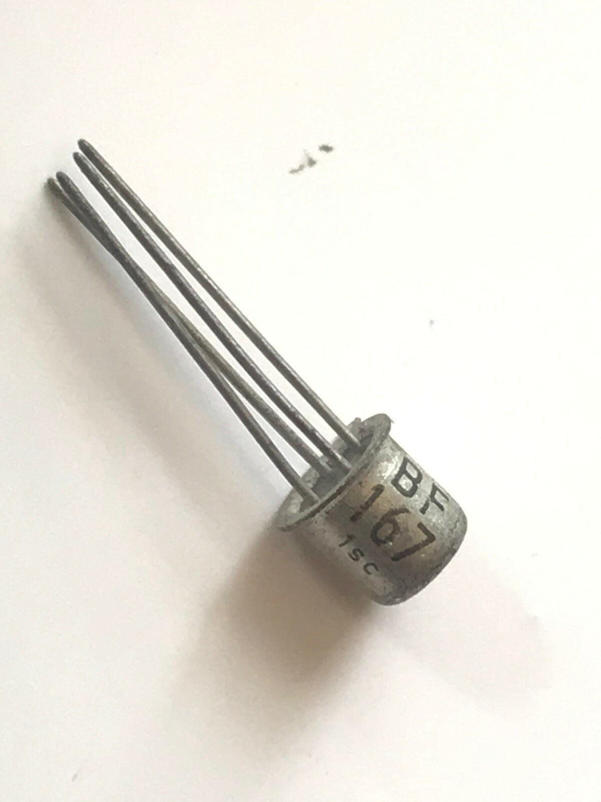 ORIGINAL PHILIPS BC167 NPN 300MHz 4 LEAD TRANSISTOR x1 UK STOCK fd6d31